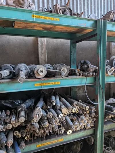 Partes de suspensión